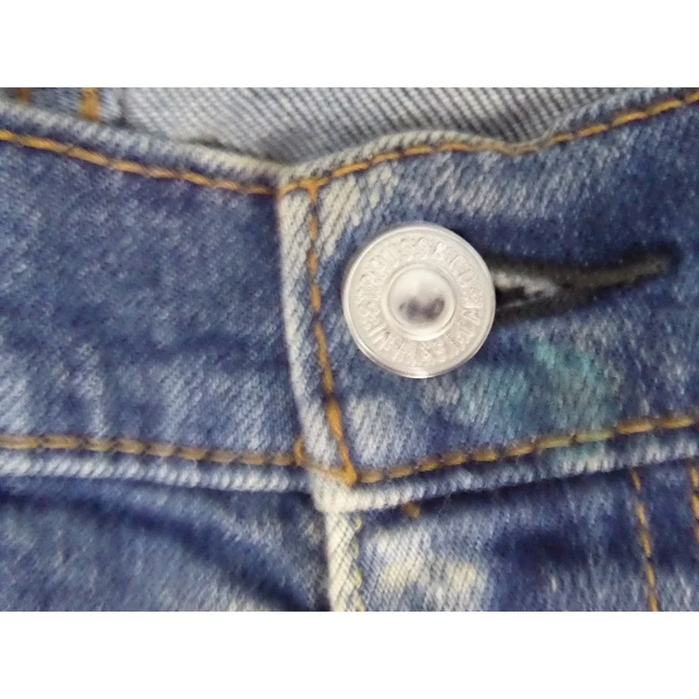 Levis 541 Athletic Taper Jeans Mens 34 Blue Medium Wash Denim 34x27.5